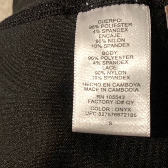 Daisy Fuentes Black Lace Sleeveless Stretchy Dress - Picture 9 of 10